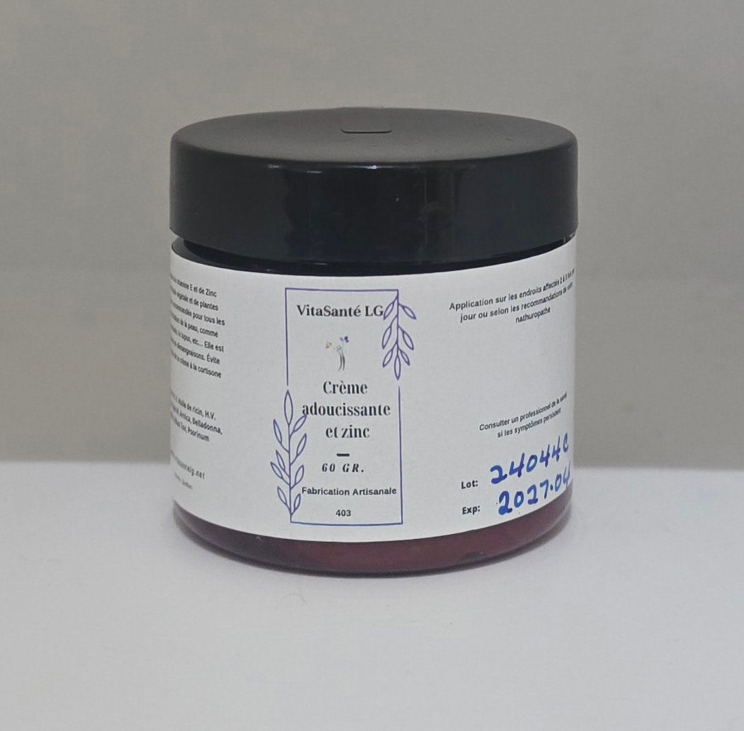 CRÈME ADOUCISSANTE & ZINC